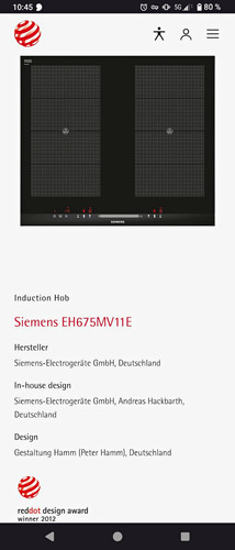 Siemens eh675mv11e - siemens,